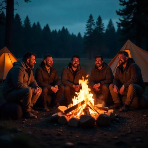 How to Host a Legendary Men’s Camping Trip (No Phones Allowed)