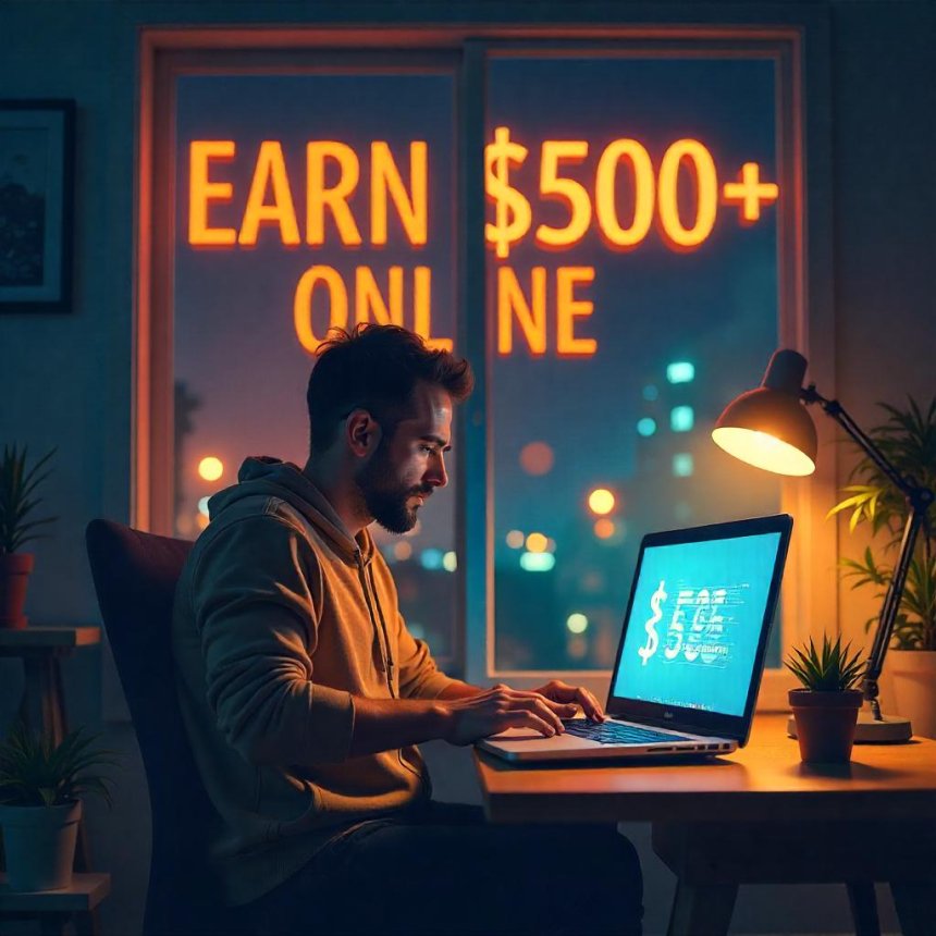 How to Earn $500+ a Day Online Without Investment (Proven Methods)