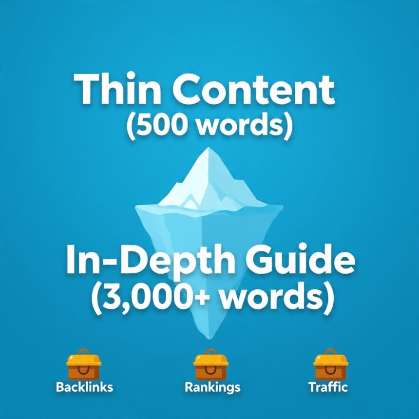 Thin Content (Why Longer, In-Depth Posts Rank Better)