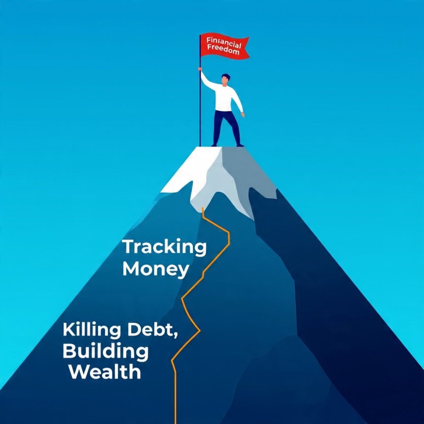 Step-by-step plan to escape being broke as a man