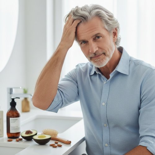 How to Keep Your Hair Thick & Healthy as You Age (Men’s Guide)