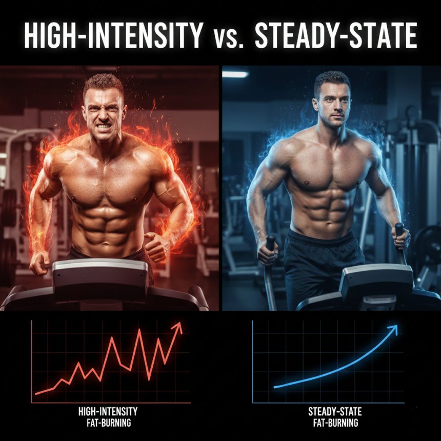 High-Intensity vs. Steady-State Cardio: Which Burns More Fat for Men?